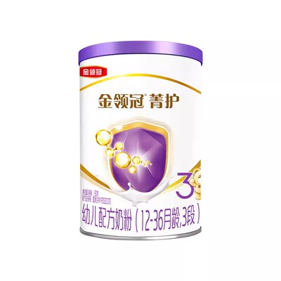 伊利金领冠菁护3段牛奶粉130g*1