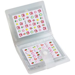 夜光指甲贴儿童女孩防水2026新款小鼻嘎贴纸宝宝美甲贴片公主脚趾甲贴网红卡通可爱荧光贴手指自粘玩具贴纸