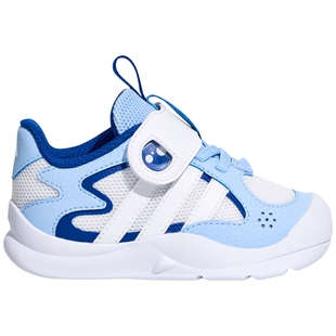 adidas阿迪达斯婴童FLEXIFIN网面魔术贴运动训练鞋KH6635