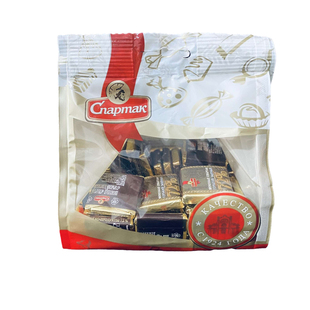 俄罗斯进口黑巧克力斯巴达克纯可可脂迷你苦巧克力块状72%90%袋装