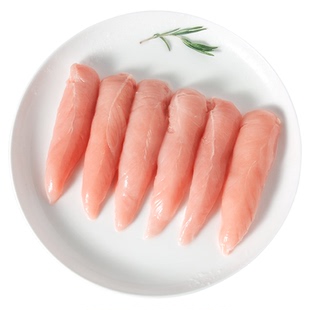 Tyson/泰森冷冻鸡里脊肉新鲜冷冻生鲜健身低脂速冻鸡小胸500g*15