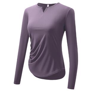 大码瑜伽套装女宽松遮肚子跑步运动健身服胖mm专业训练上衣胖mm秋