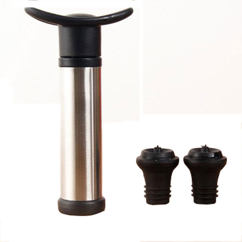红酒塞红酒瓶塞抽真空酒塞保鲜塞硅胶酒瓶塞套装Wine Vacuum Pump