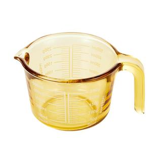 刻度牛奶杯微波炉加热早餐杯带盖烘培量杯带刻度耐高温热奶杯子