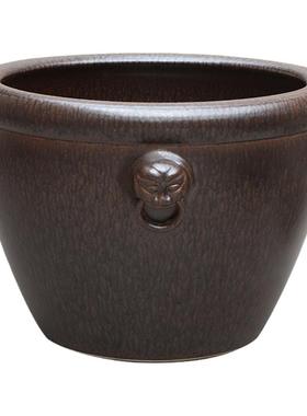 大型大号特大号客厅土陶黑陶陶瓷