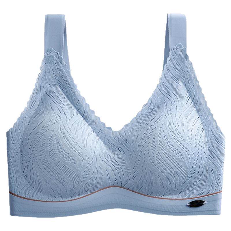 暮光之丝乳胶内衣无痕蕾丝小胸聚拢显胸无钢圈背心式睡眠运动文胸