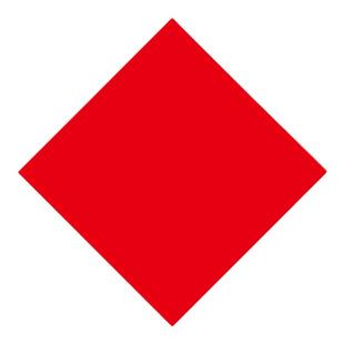 纯红斗方剪纸万年红福字纸空白手写福大红纸加厚新年过年大张红纸