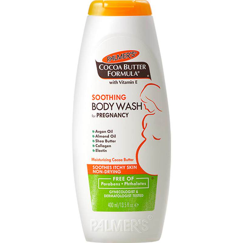 美国原装进口帕玛氏孕妇专用沐浴露400ml 孕期孕妇可用洗澡沐浴液