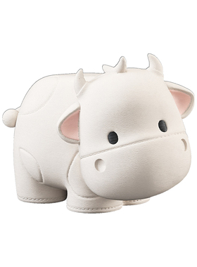 卡通牛换鞋凳摆件乔迁新居