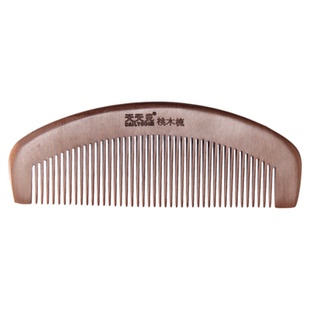 天天见正品桃木梳子大号密齿原木无漆实木天然防静电防脱发按摩梳