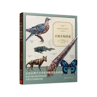 灭绝生物图鉴 一部灭 生物的“纸上博物馆”！99幅充满现实感的插图，带你认识那些没机会见到的神秘生物 少儿生物科普知识动物书