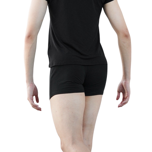 柏屋舞蹈三分裤成人芭蕾舞短裤练功裤平角裤形体裤117122003Y