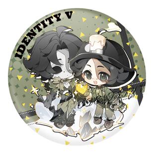 第五人格双人款大徽章心理医生病患杰佣隐囚摄影师入殓师周边吧唧