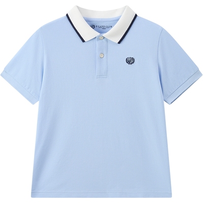 elandkids男女童翻领POLO衫