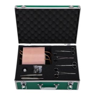 弘模表面血管结扎止血模型皮肤切开血管分离打结结扎止血剪线缝合拆线血管吻合训练