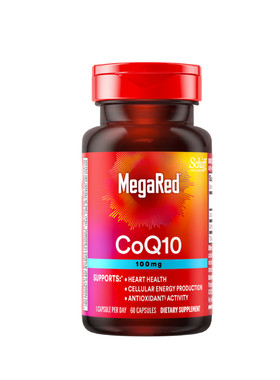 【新品】MegaRed脉拓辅酶q10官方旗舰店迈拓心脏软胶囊100mg*60粒