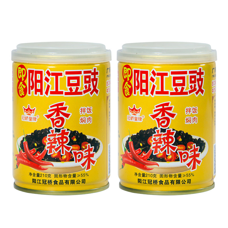 冠桥皇牌正宗阳江豆豉拌饭辣椒酱