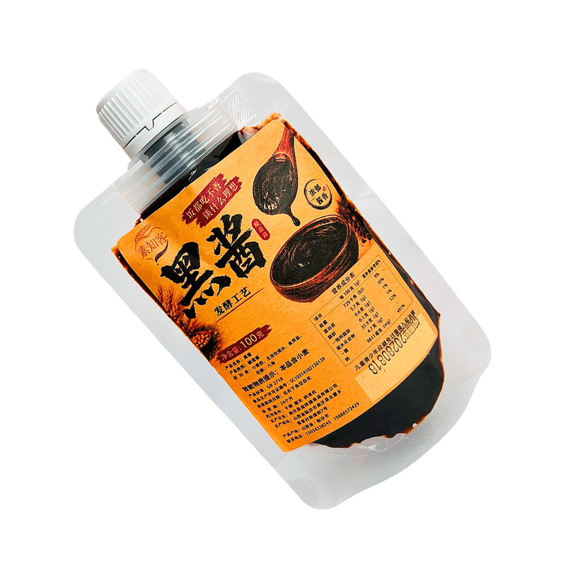 素知客甜面酱黑酱100克酱肉