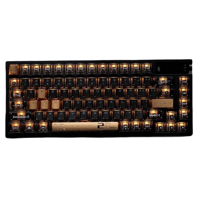 womier溯耀金属镂空键帽ROG20周年致敬复刻增补魔导士夜魔Ex75/98