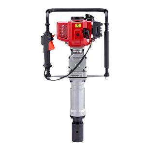 本田便携式汽油电动手持打桩机植桩机防汛储备物资护栏木桩澜墨