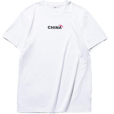 安踏官方旗舰新款针织国潮t恤