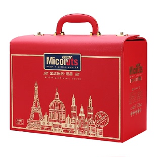 美荻斯坚果佳品皮箱礼盒腰果开心果等组合装送礼长辈走亲戚公司购