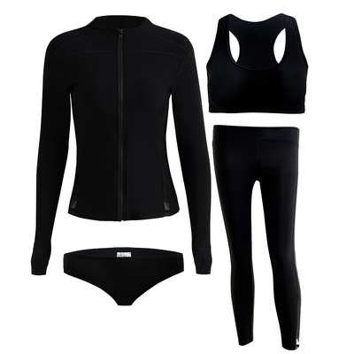 潜水服女夏防晒泳衣长袖长裤冲浪