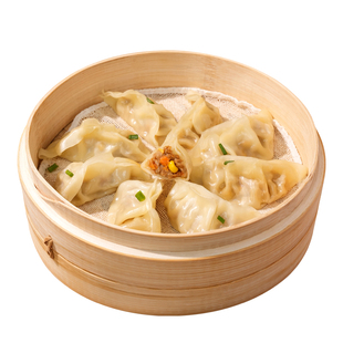 蒸满香饺子水饺煎饺蒸饺锅贴韭菜鸡蛋玉米早餐半成品速冻速食商用