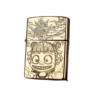 3号黄铜无标外壳ZP煤油打火机通用外壳老式砂轮怀旧复古防风火机