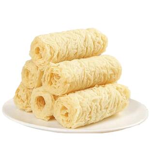 响铃卷豆皮卷油炸腐竹皮火锅食材脆铃卷豆腐皮特纯正级干货商用