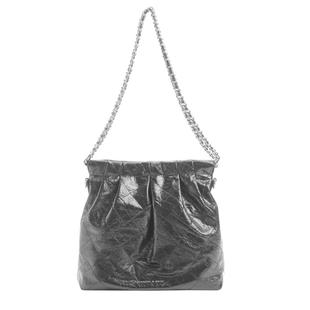 CHARLES&KEITH秋冬女包CK2-20671559链条单肩托特包流浪包中号女