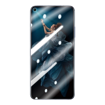 适用华为YAL-AL00钢化膜yal-al10防窥荣耀20手机贴膜yal一al00刚化莫_al10荣誉二十aloo全屏保护蓝光模AI10摸