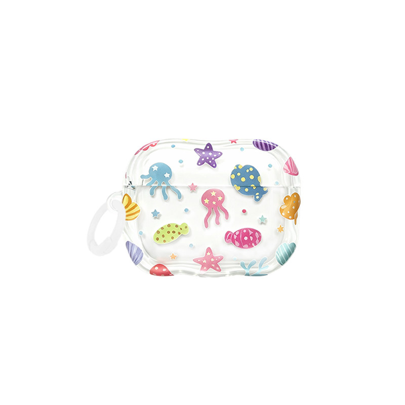苹果AirPods4/5/Pro3半透明软壳