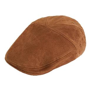 【所有姐姐的衣橱直播间】 ideeaideea点子点子 复古麂皮绒前进帽