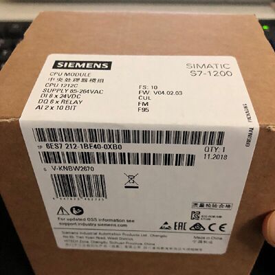 议价6ES7212-1BE40-0XB0西门子S7-1200编程控制器CPU1212C主机模