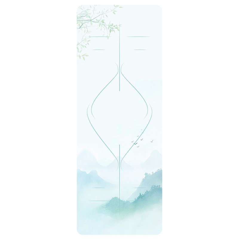 爱奇葩iqipa 烟峦瑜伽垫可睡觉加厚垫子健身家用运动加大加宽静音