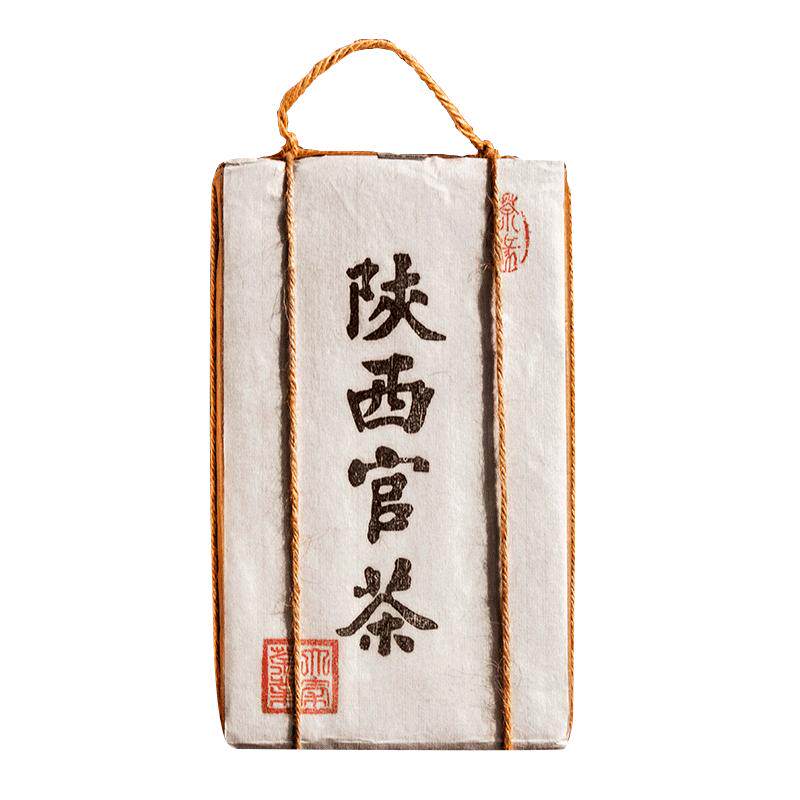 泾域黑茶金花手筑陕西官茶1000g
