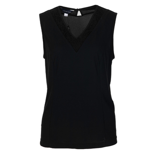 靓诺T恤吊带女春秋打底衫西装内搭V领显瘦无袖蕾丝小背心LB20110A