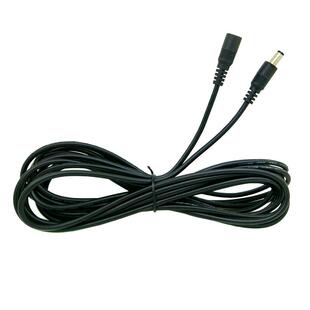 纯铜DC电源DC头线5.5-2.1mm公母头9V-12V3A电源线对连接头延长线