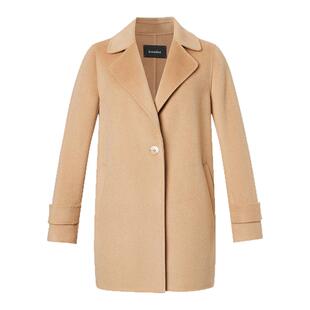 Koradior100山羊绒珂莱蒂尔通勤气质舒适毛呢大衣