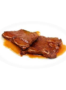如意三宝黑椒牛仔骨烧烤半成品