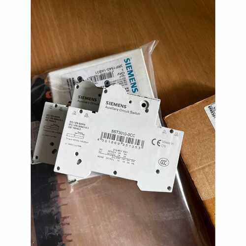 询价下单5ST3010-0CC西门子辅助触点工程剩余2只新无包装 便