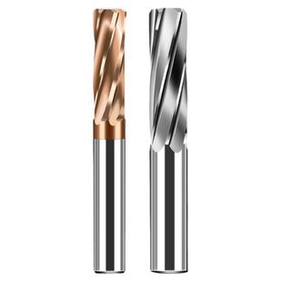 58度铰刀硬质合金钨钢机用6刃螺旋铰刀加长65度螺旋铰刀