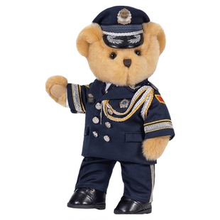 bears'home熊之家警察小熊公仔玩偶生日礼物纪念职业形象专属定制