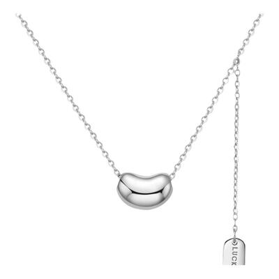 聚利时相思豆银饰项链