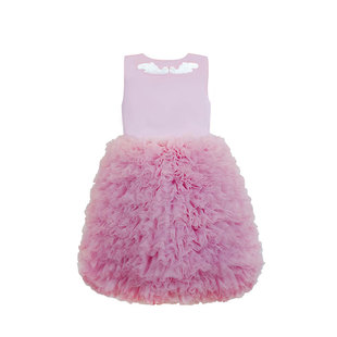 法国Q.cutians女童天鹅高定礼服四季百搭蓬蓬裙女孩生日礼物演出