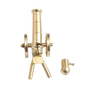 金属大炮模型摆件意大利炮可放炮黄铜小钢炮迷你黄金小炮合金玩具