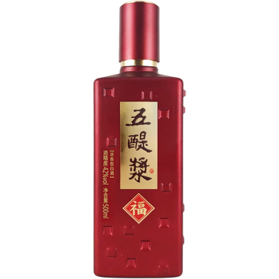 五醍浆福酒42度浓香型礼盒装白酒