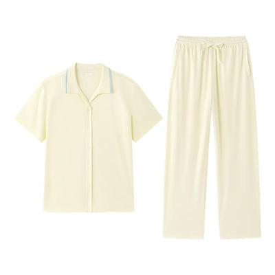 全棉时代女士水光棉凉感家居服