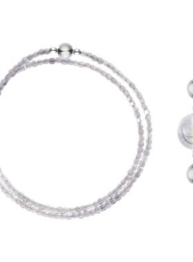 无用之用灰月光日月星金曜石项链